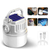 Outdoor solar rechargeable multi-function bulb