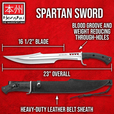 United Cutlery Honshu Spartan Sword and Scabbard