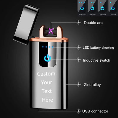 Electric USB DEL-08 Touch Lighter