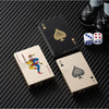 Jet Torch Lighter Windproof Playing Cards Cool Design