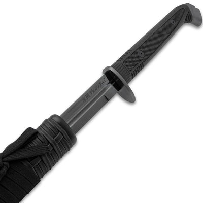 HONSHU BOSHIN MIDNIGHT FORGE DOUBLE-EDGED KATANA AND SCABBARD