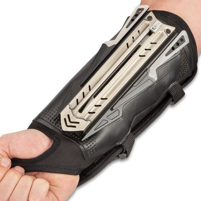 Stainless Steel Hidden Blade Tactical Gloves