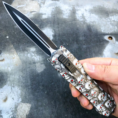 Customized OTF automatic switching hunting knife