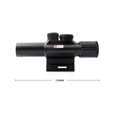 M6 Scope 4X25 Red Laser Sight