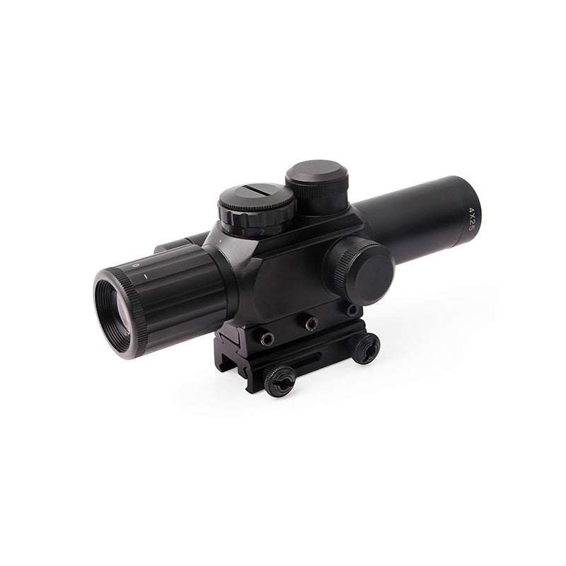 M6 Scope 4X25 Red Laser Sight