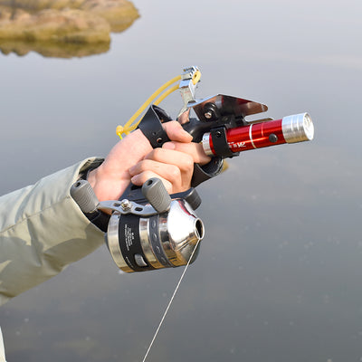 Laser outdoor fishing slingshot