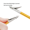 6pcs 6.8" Aluminum Fishing Mini Arrows