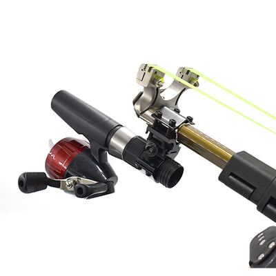 Long pole laser fish shooting slingshot