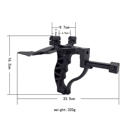 all-in-one fish shooter and slingshot set