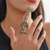 Scorpion Ring Movable Scorpion Tail Ring Advanced Scorpion tail ring funky ring mechanical punk