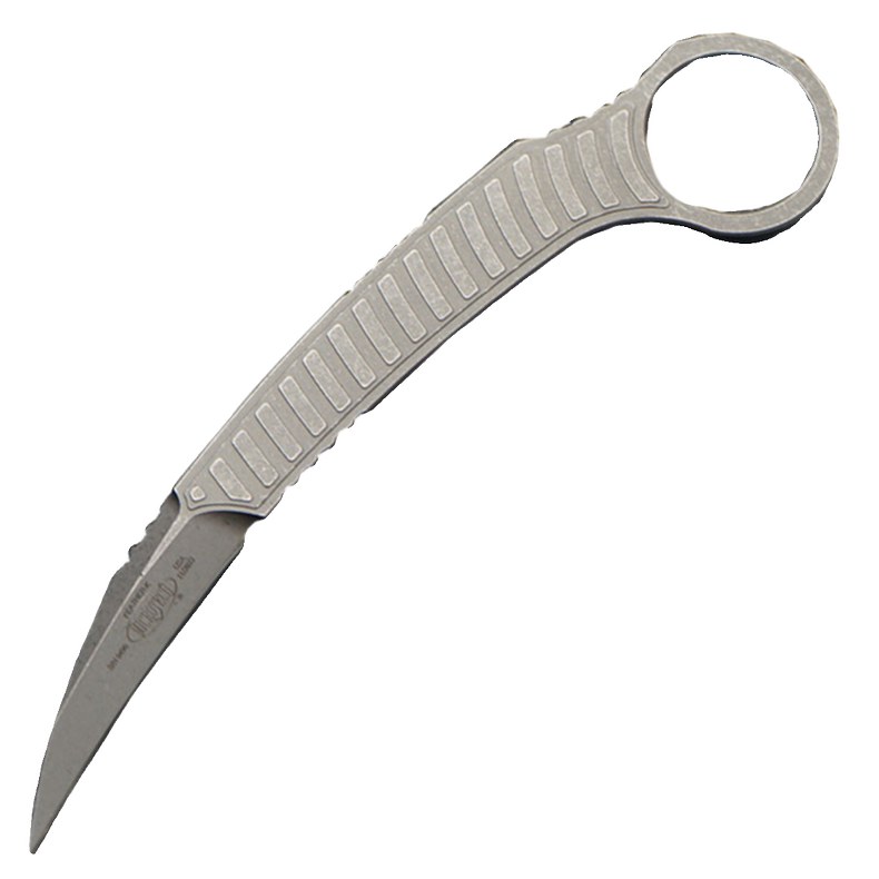 Microtech Bastinelli Feather Karambit S/E Fixed Blade Apocalyptic Standard Signature Series 215-10APS