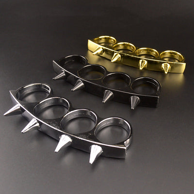 Metal Defense Knuckle Duster Finger Clasp