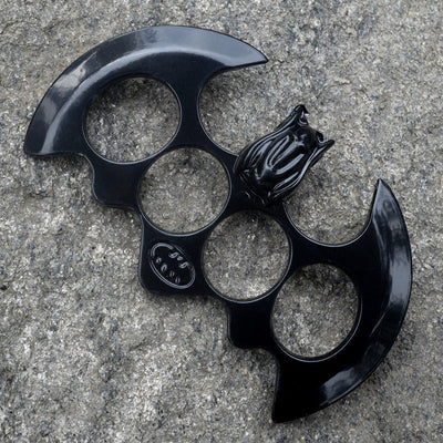 Big Bat Fist Metal Knuckle Duster Defense EDC Tool