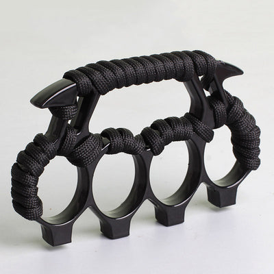 Strong Metal Multi-Color Knuckle Duster with String