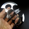 Big Bat Fist Metal Knuckle Duster Defense EDC Tool