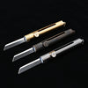 Brass Pure Titanium Self-Defense Knife