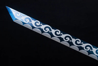 Full Tang Handmade Chinese Sword Snow Wolf