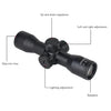 4X30 Tactical Optical Scope