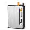 Automatic Cigarette Case with Electronic Lighter