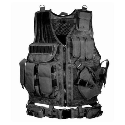 Outdoor adventure multi-pocket hunting detachable tactical vest