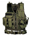 Outdoor adventure multi-pocket hunting detachable tactical vest