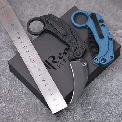 Reate Knives EXO-K Button Lock Karambit Gravity Train Knife