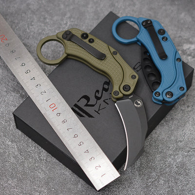 Reate Knives EXO-K Button Lock Karambit Gravity Train Knife