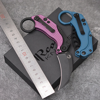 Reate Knives EXO-K Button Lock Karambit Gravity Train Knife