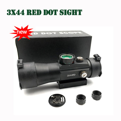 3X44 Red Dot Sight Tactical Training 11/22mm