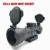 3X44 Red Dot Sight Tactical Training 11/22mm