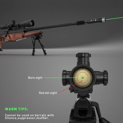 17-50 Caliber Red Dot Laser Sight