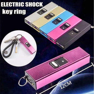 MINI SELF DEFENSE STUN GUN FLASHLIGHT FOR YOUR KEY CHAIN