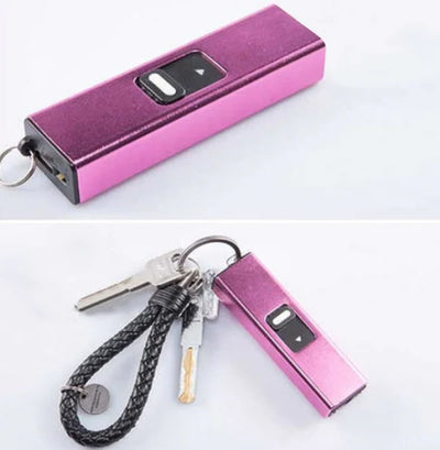MINI SELF DEFENSE STUN GUN FLASHLIGHT FOR YOUR KEY CHAIN