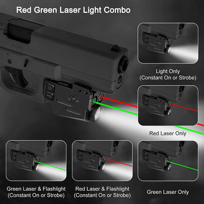 Red and Green Laser Torch Laser Sight