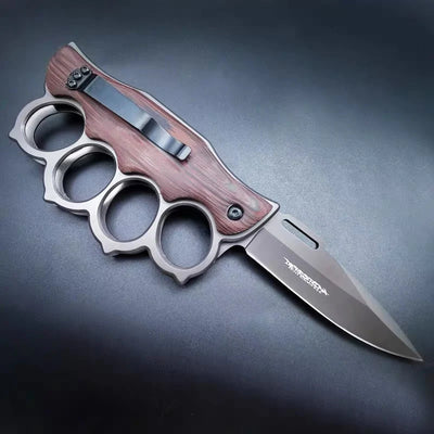 Personalized Self-Defense Knuckle Knife