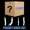 Mystery Lot - 4 Pack Lot Pocket Knives