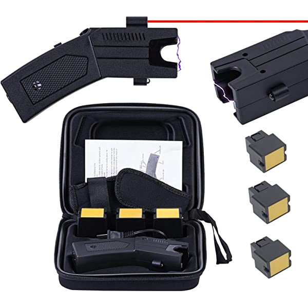 Police Military Long Distance Electric Shocking Shocker Device Needle Stun Gun