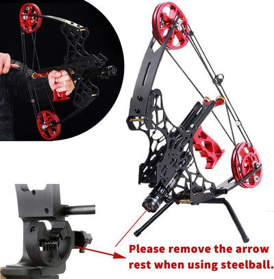 Compound Bow Set Archery Dual-use Steel Ball 40lbs Hunting Shooting