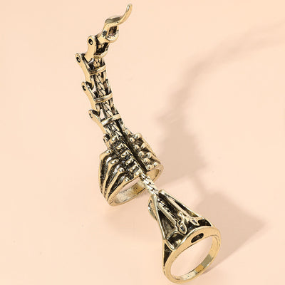 Scorpion Ring Movable Scorpion Tail Ring Advanced Scorpion tail ring funky ring mechanical punk