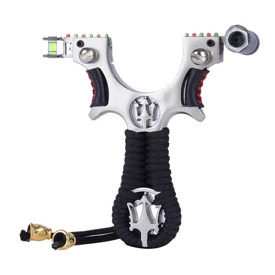 Infrared laser aiming slingshot