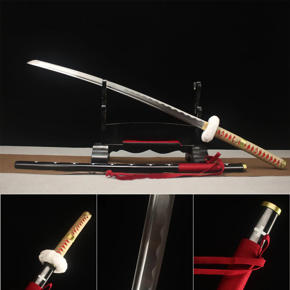 Handmade high carbon steel anime katana