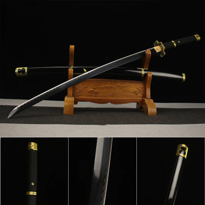 Handmade high carbon steel corrugated sword