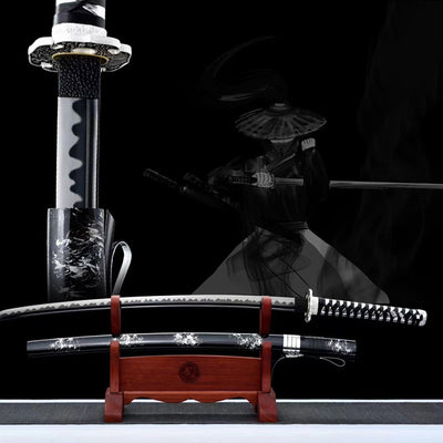 GOLDEN DRAGON KATANA SWORD OUTDOORS