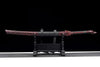 Handmade manganese steel katana red flame