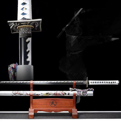 GOLDEN DRAGON KATANA SWORD OUTDOORS