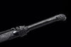 Handmade Manganese Steel Chinese Sword With Black Sheath