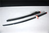 Tanjiro high carbon steel all black anime katana