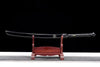 Spring steel full tang katana blue and white lines