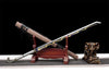 Manganese steel black scabbard Chinese sword