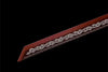 Handmade Manganese Steel Chinese Sword With Black Sheath